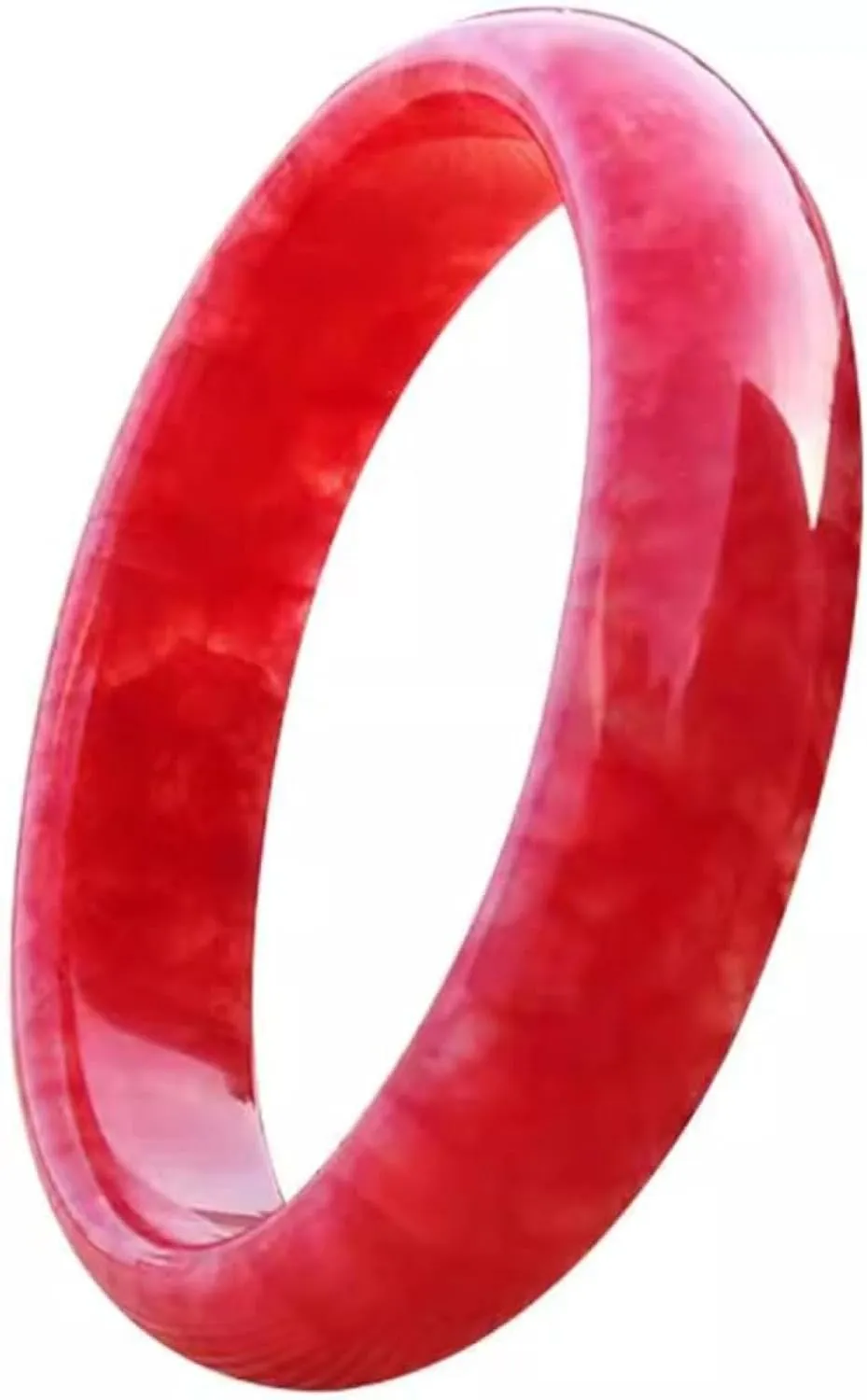 Natural Jade Bangle Bracelet for Women Genuine red Bracelet Healthy, Perfect, and Beautiful