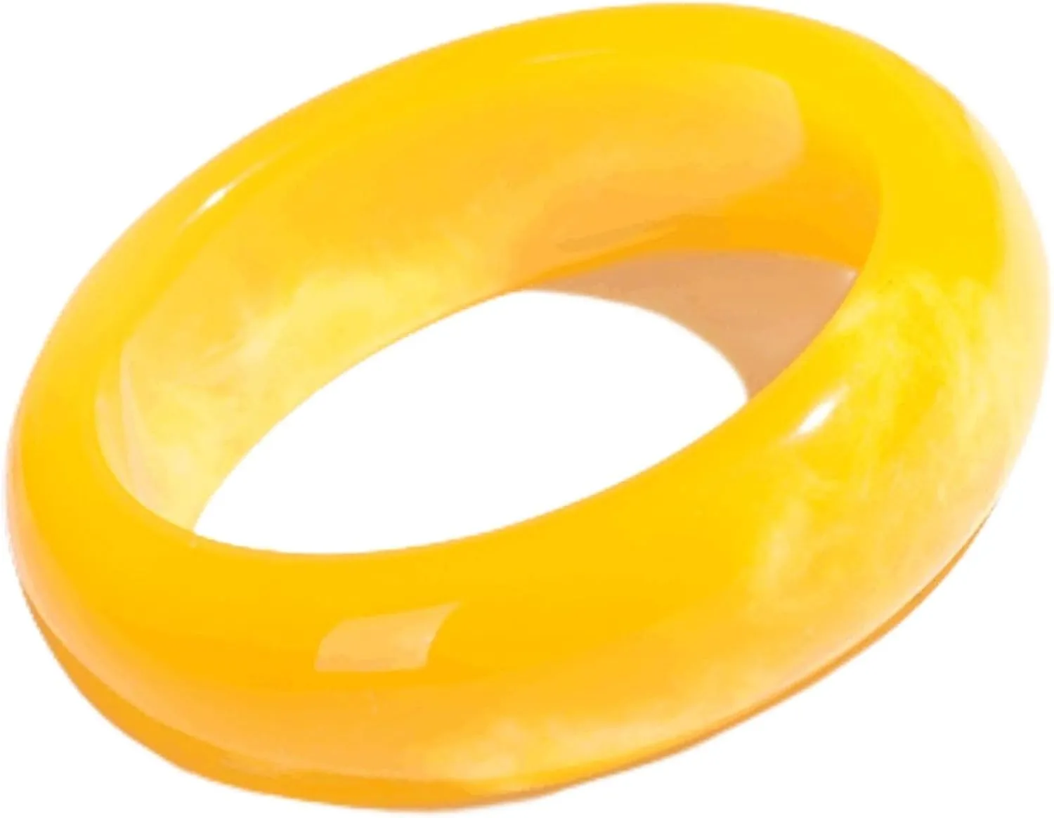 Natural Jade Bangle Bracelet for Women Genuine Yellow Agate Bracelet,Master's work,