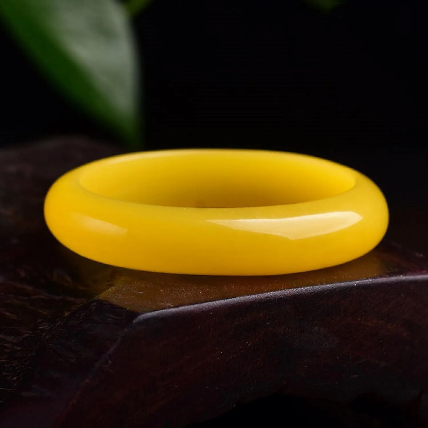 Natural Jade Bangle Bracelet For Women, Genuine Yellow Bracelet With Jewelry Box,made By Masters, National Inspection And Certification
