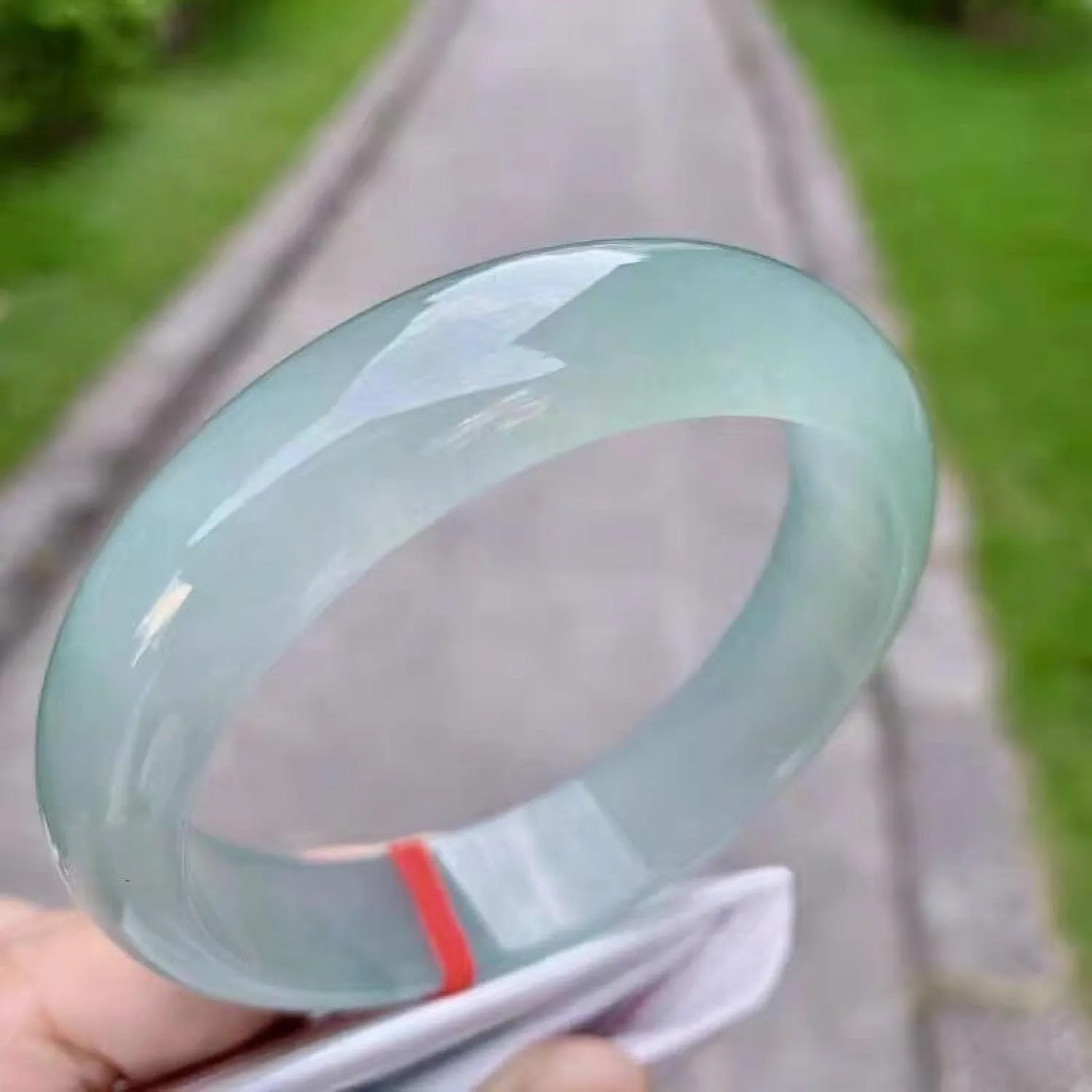 Natural jade bracele, Bangle Bracelet For Women, Green Agate Chalcedony Jewelry Retro Jadeite