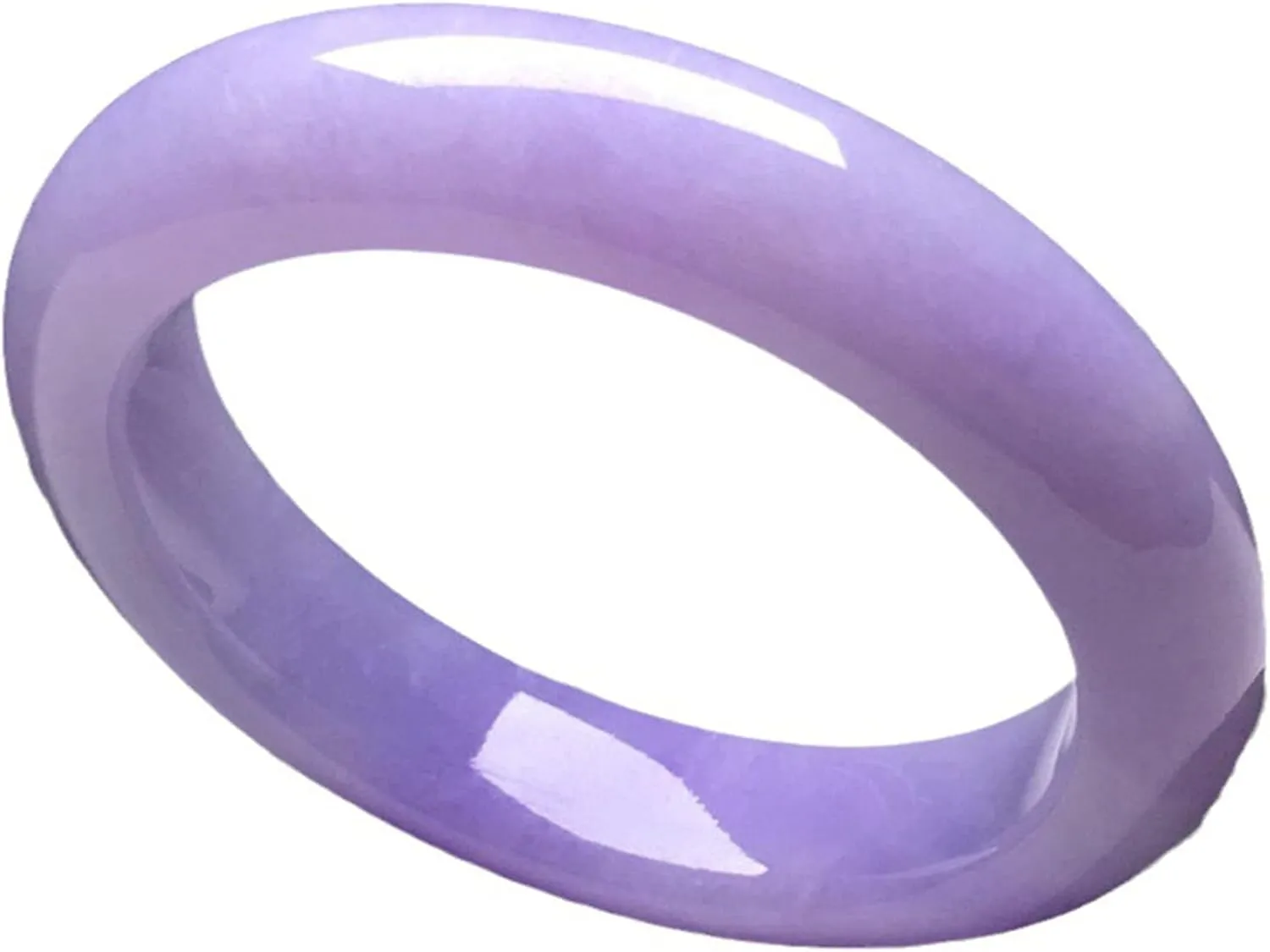 Natural Jade Bracelet For Women, Genuine Ice Purple Jade Bracelet, Master Work, National Inspection Certificate