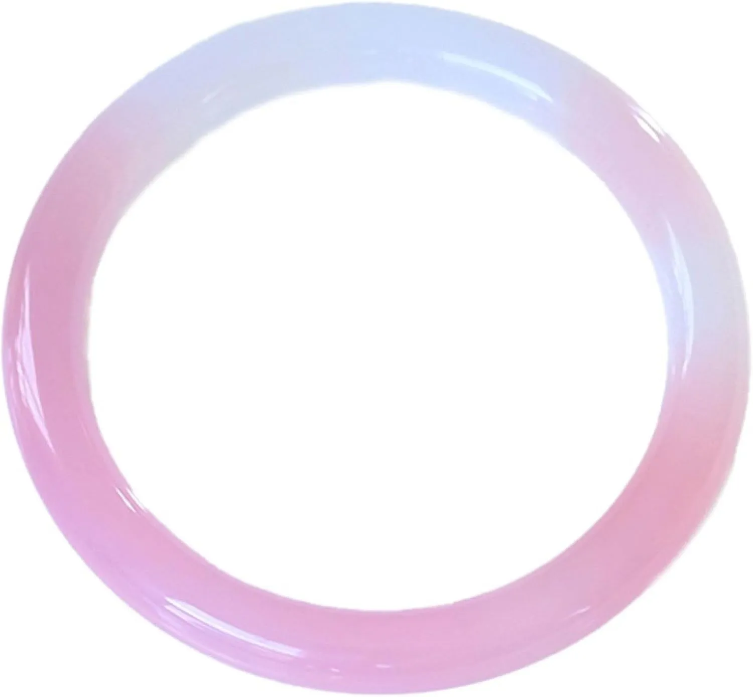 Natural ladies jade bracelet, A-grade jade, pink, agate round bracelet for women,