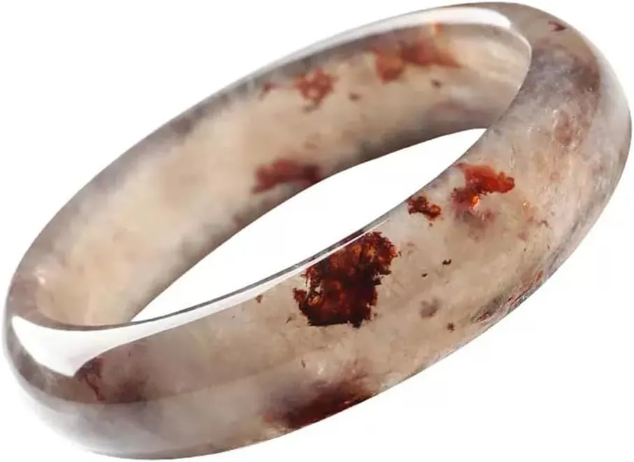 Natural Scenery Colorful Ghost Bracelet Jade Stone Bracelet 58-62mm Fengshui Fashion Jade Bangle bracelet For Women Genuine