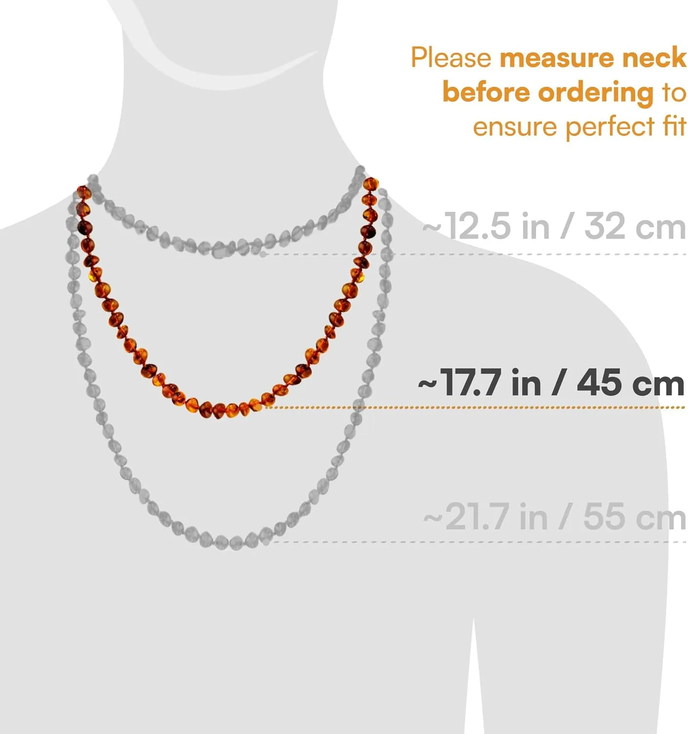 Necklace 17.7 Inch