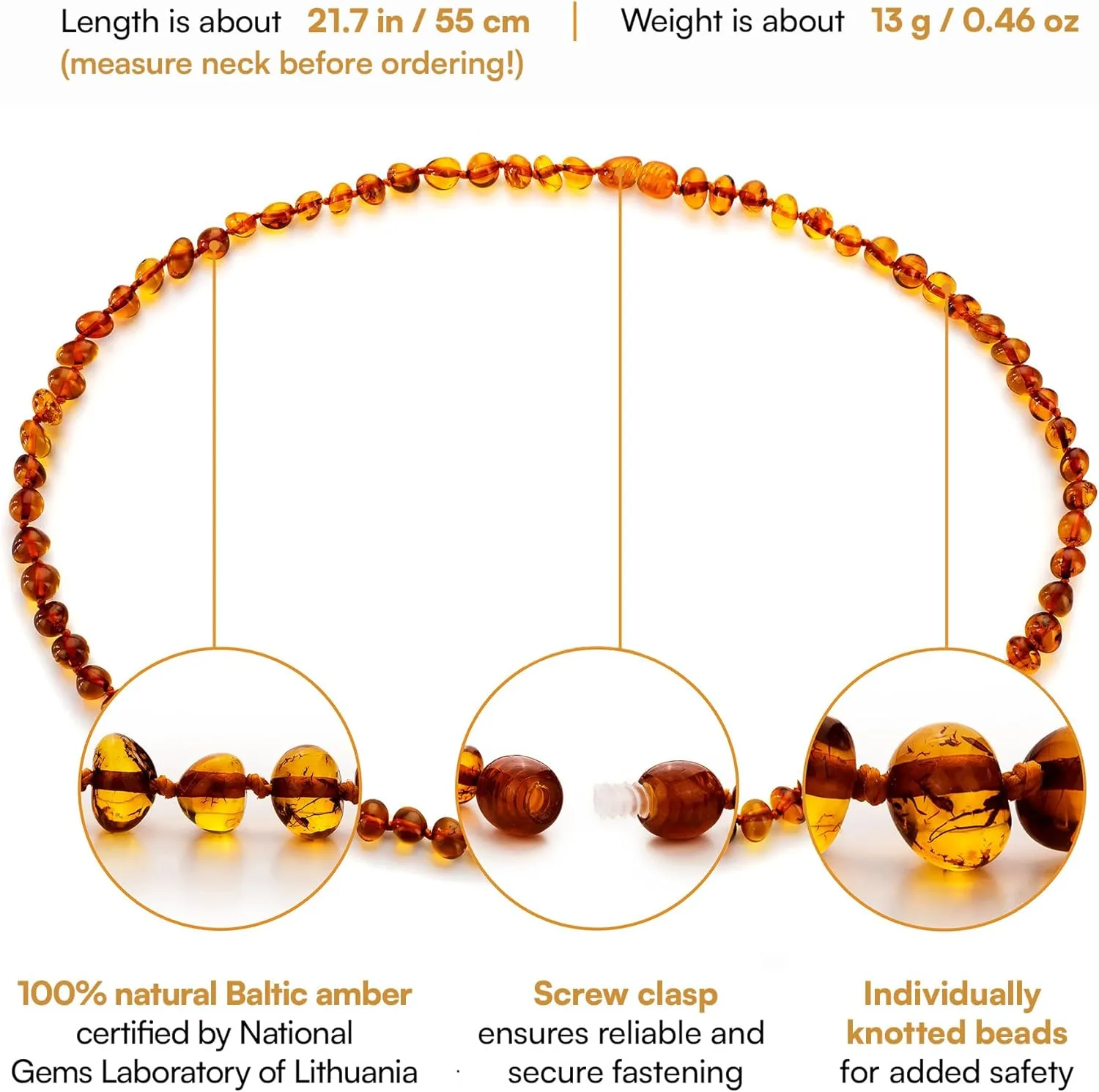 Necklace 21.7 Inch