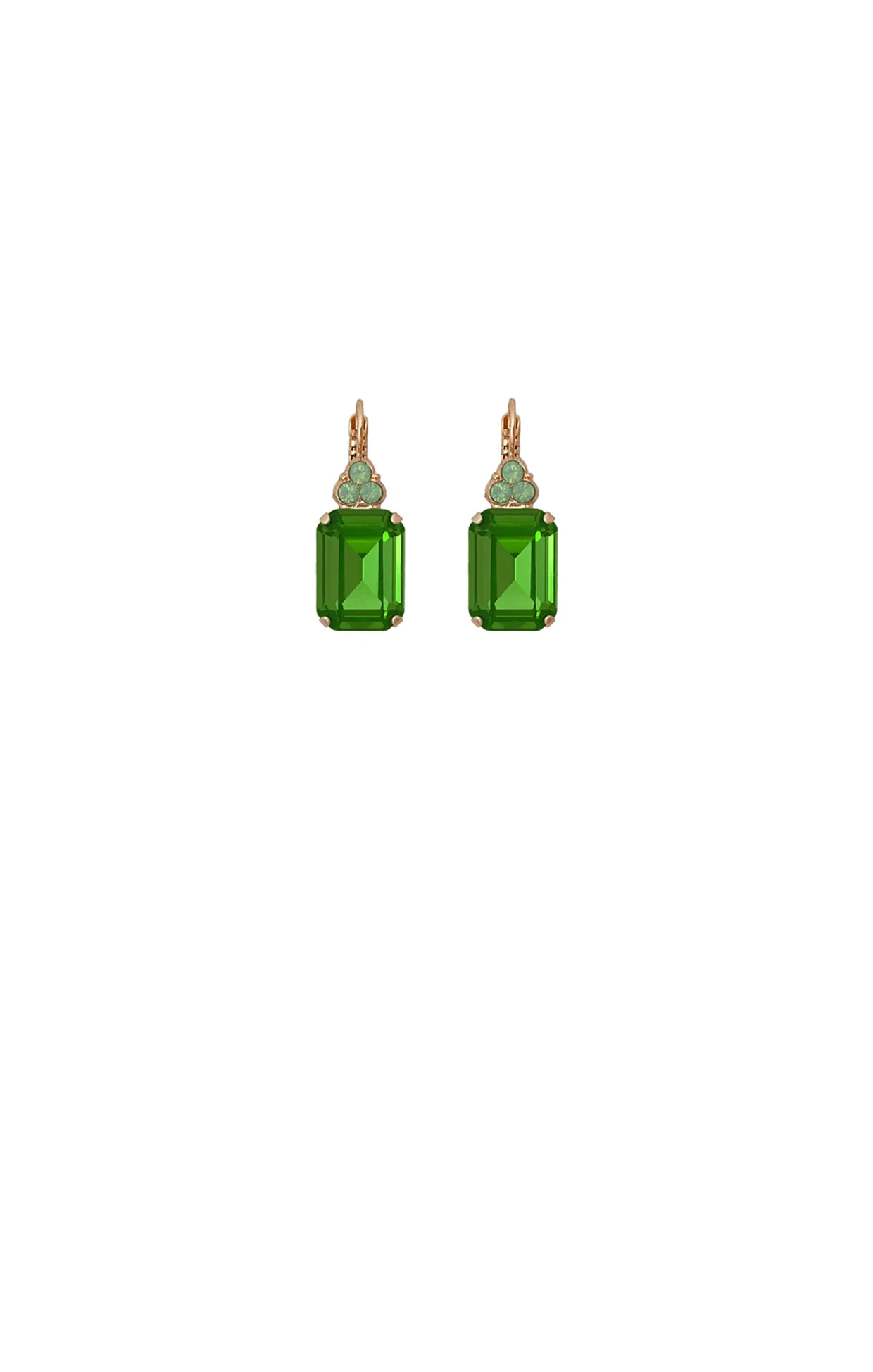 NEW YORK EARRING IN GREEN