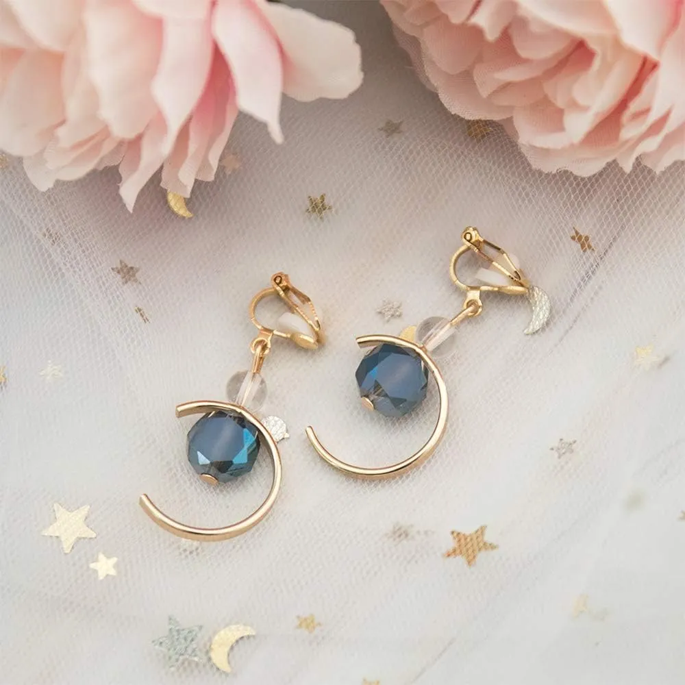 NEWITIN 16 Pairs Clip On Earrings for Women Cute Earring Charming Fashion Dangle Drop Earring Non Piercing Clip on Dangle Earrings for Women