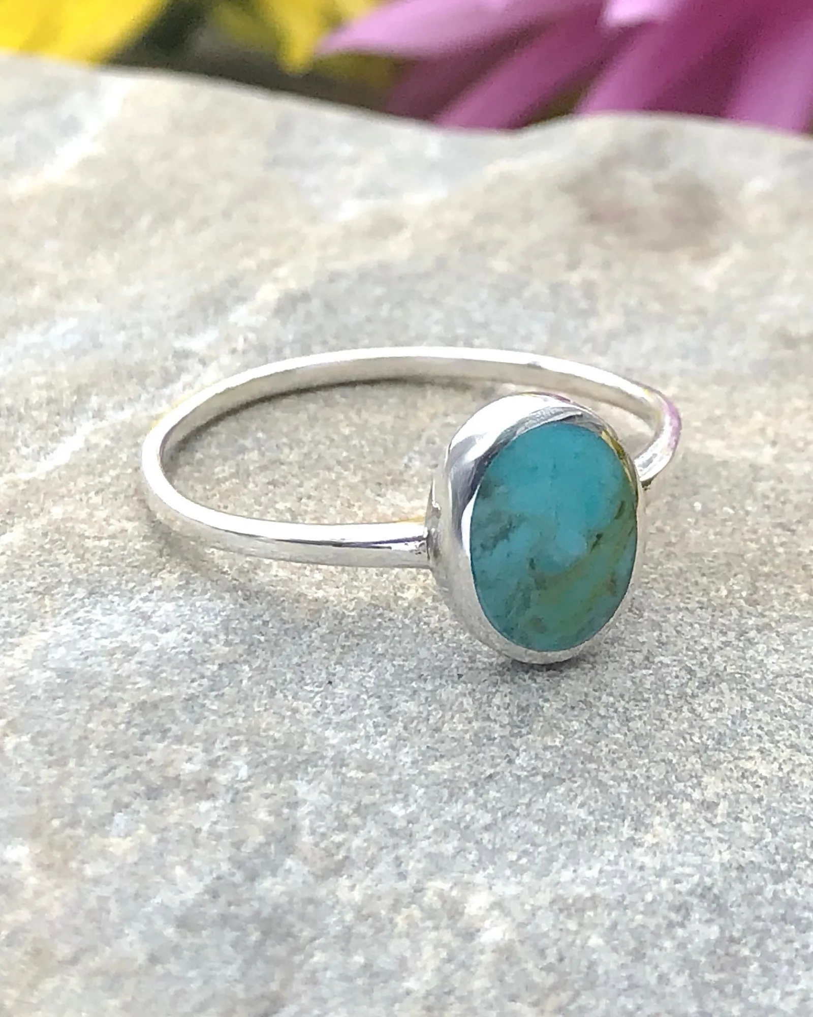 Oval Turquoise Ring