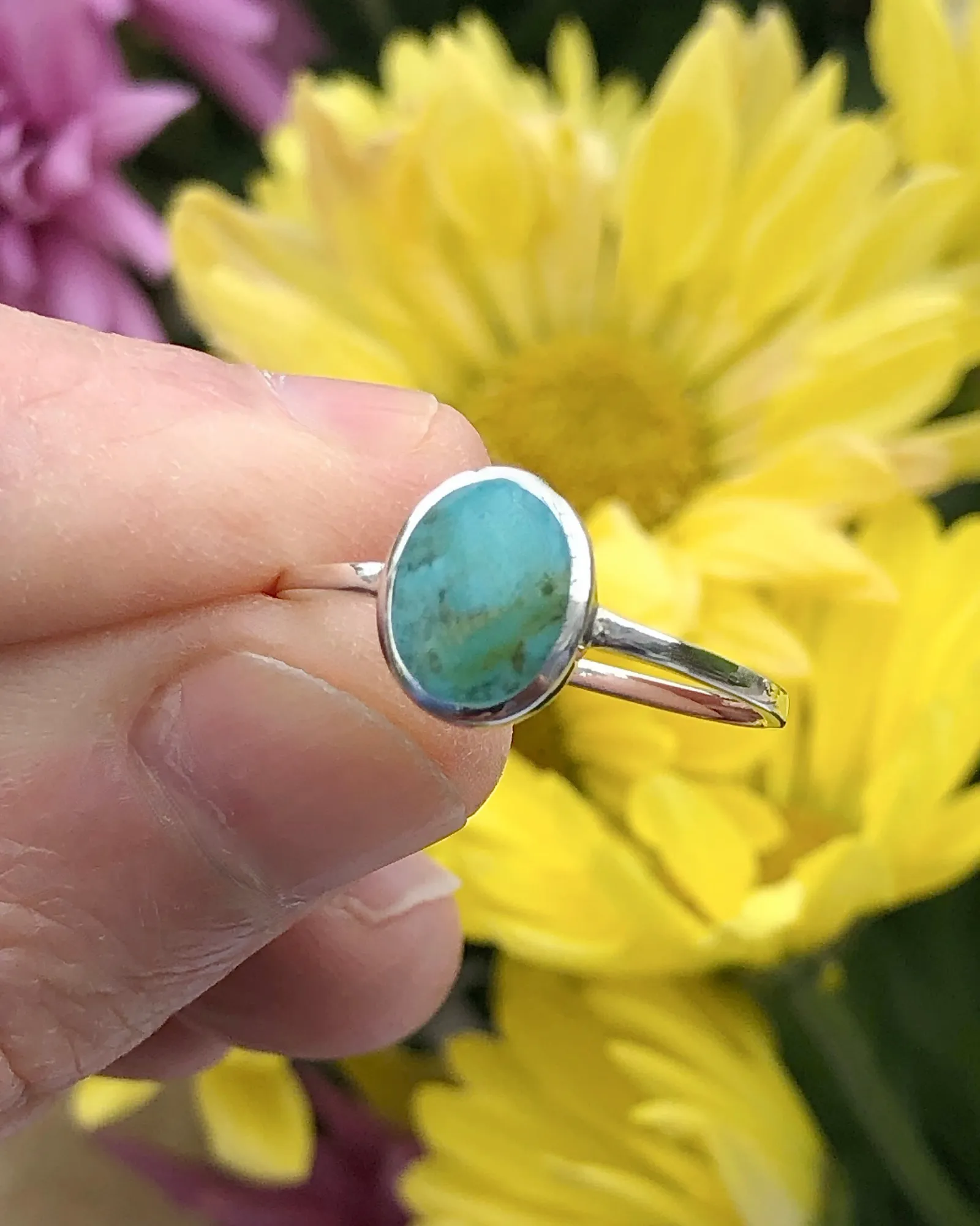 Oval Turquoise Ring