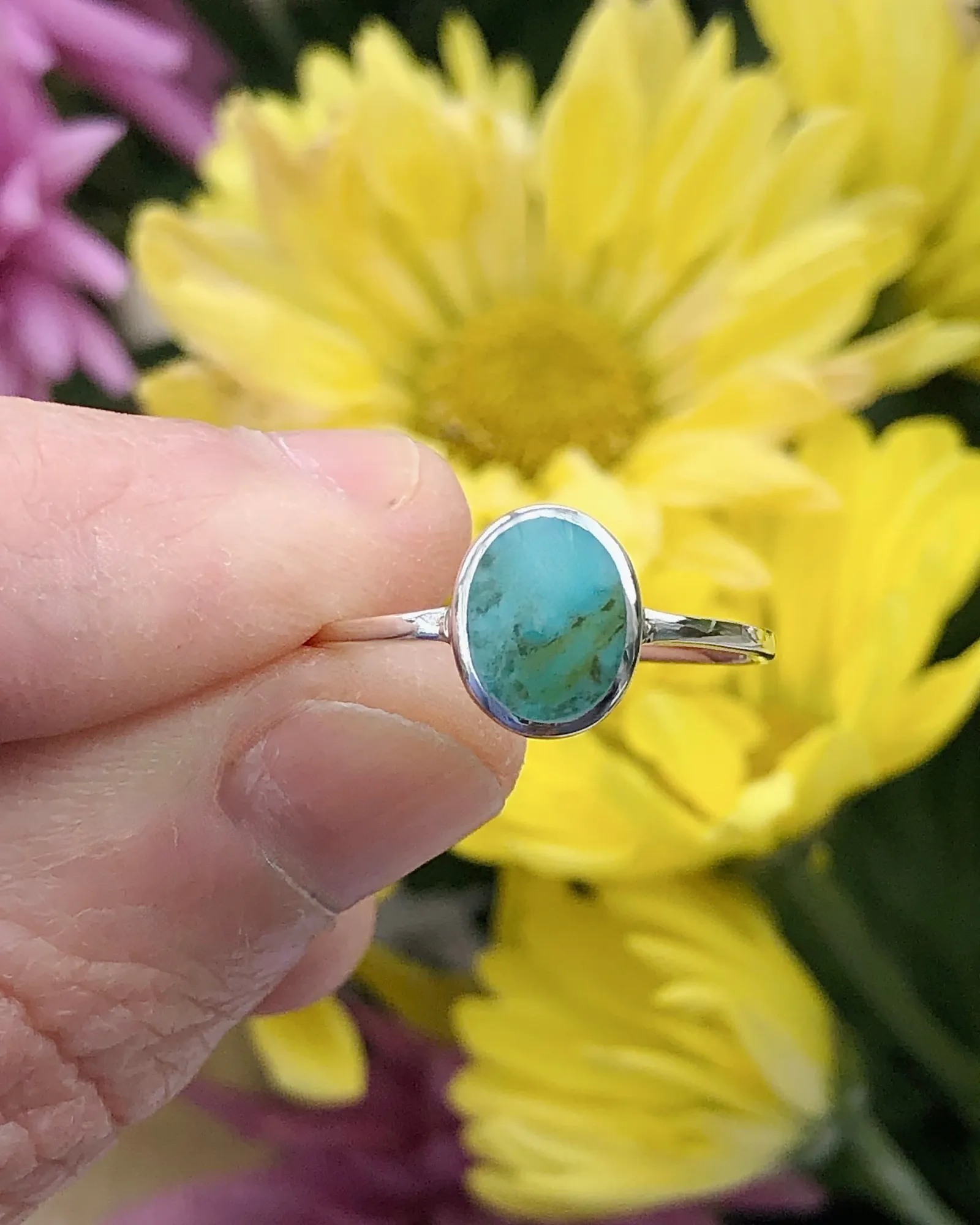 Oval Turquoise Ring