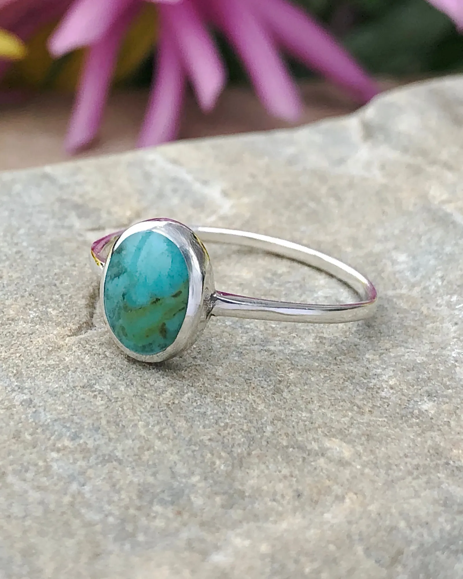 Oval Turquoise Ring