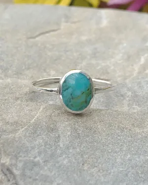 Oval Turquoise Ring