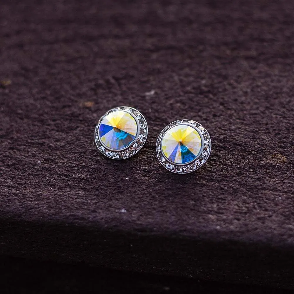 PammyJ 15mm Crystal CLIP-ON Earrings