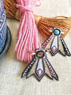 Pankhuri Earrings Blue
