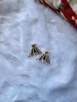 Pankhuri Earrings White
