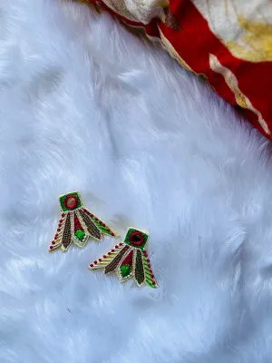 Pankhuri Earrings Yellow