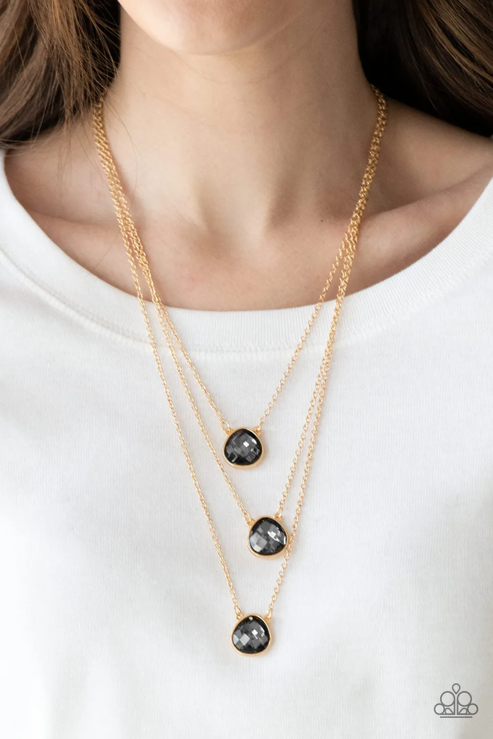 Paparazzi Once In A MILLIONAIRE Multi Short Necklace