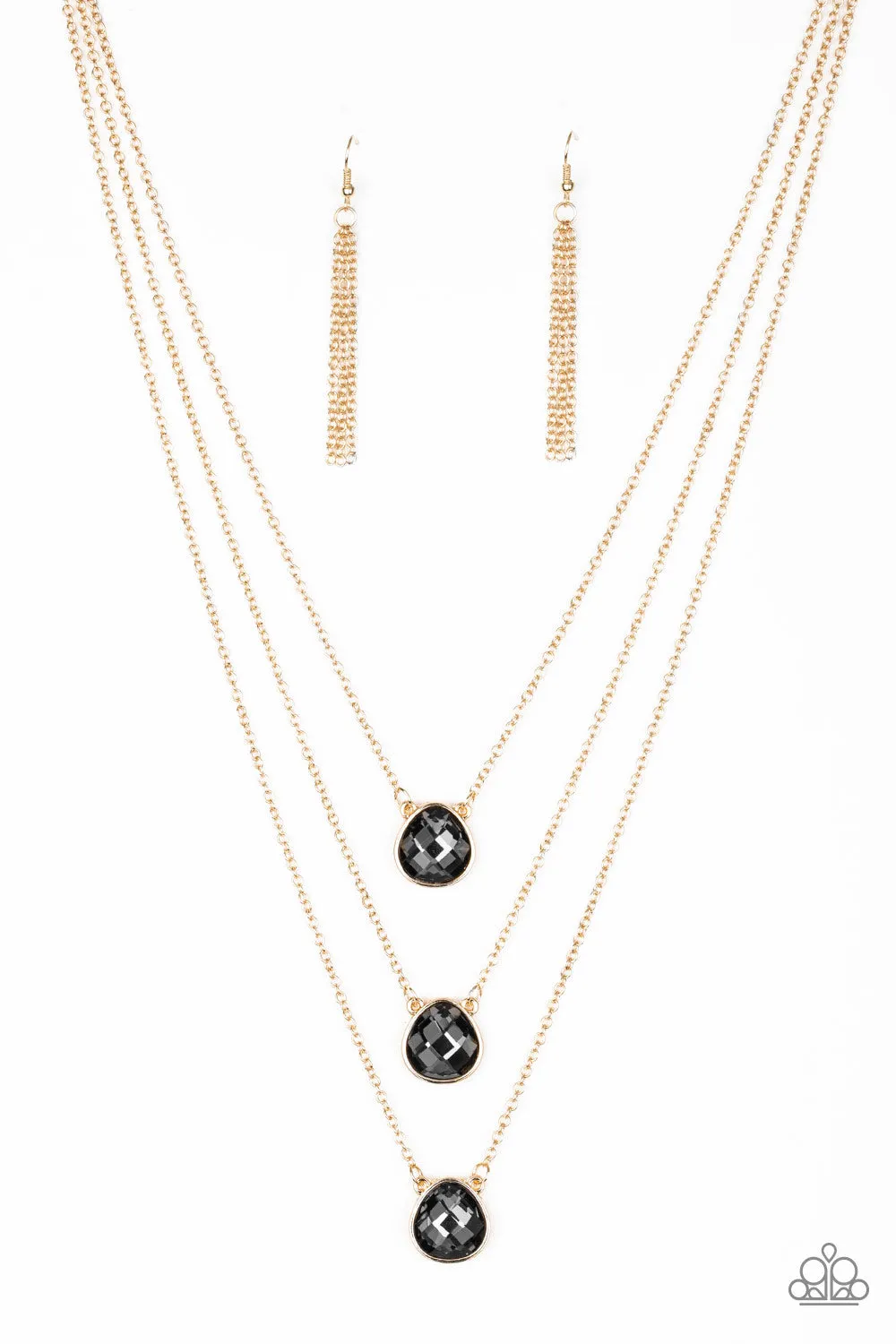 Paparazzi Once In A MILLIONAIRE Multi Short Necklace