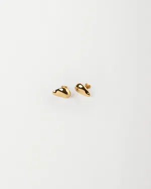 Petalo Earrings, Gold