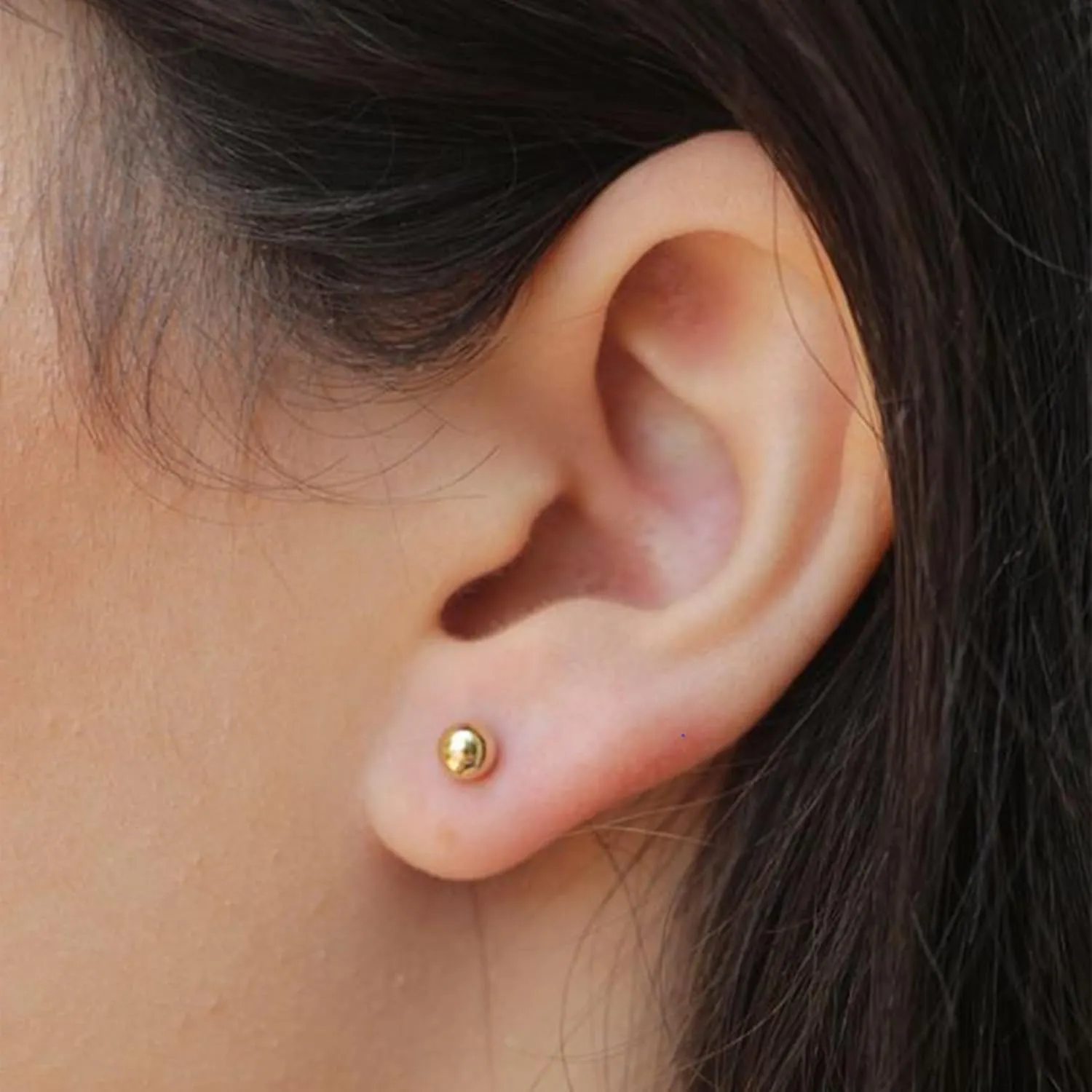 PRETOLE 8 Pairs Sterling Silver Stud Earrings for Women,14K Gold Plated Stud Earrings Set for Women Hypoallergenic Stud Earrings Cubic Zirconia Stud Earrings Small Stud Earrings for Women