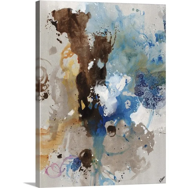 "Convivial Hues II" Canvas Wall Art