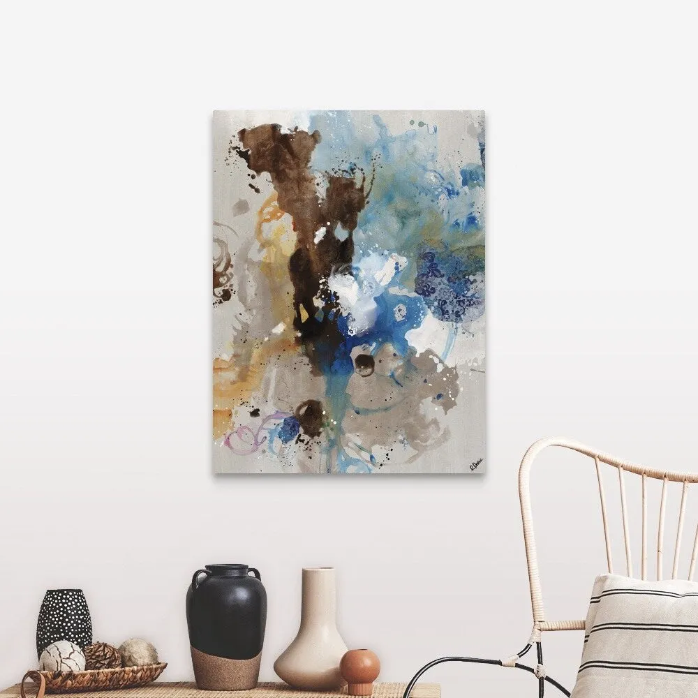 "Convivial Hues II" Canvas Wall Art