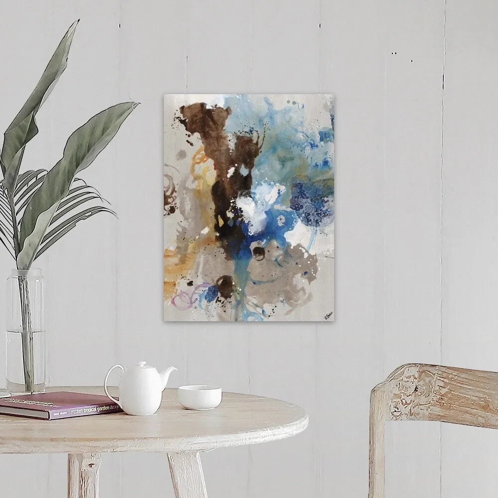 "Convivial Hues II" Canvas Wall Art