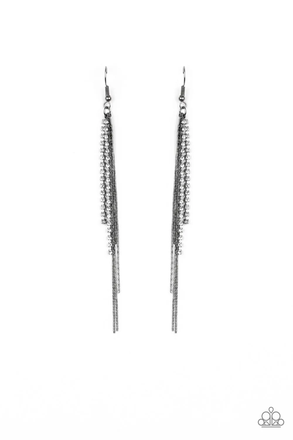 REIGN Check - Black - Earrings