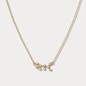 Sagittarius Constellation Diamond Pendant Necklace