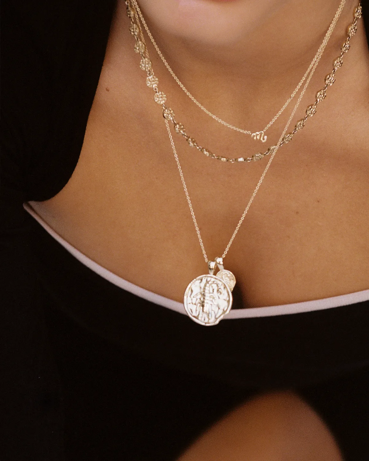 Scorpio II Necklace - Sterling Silver