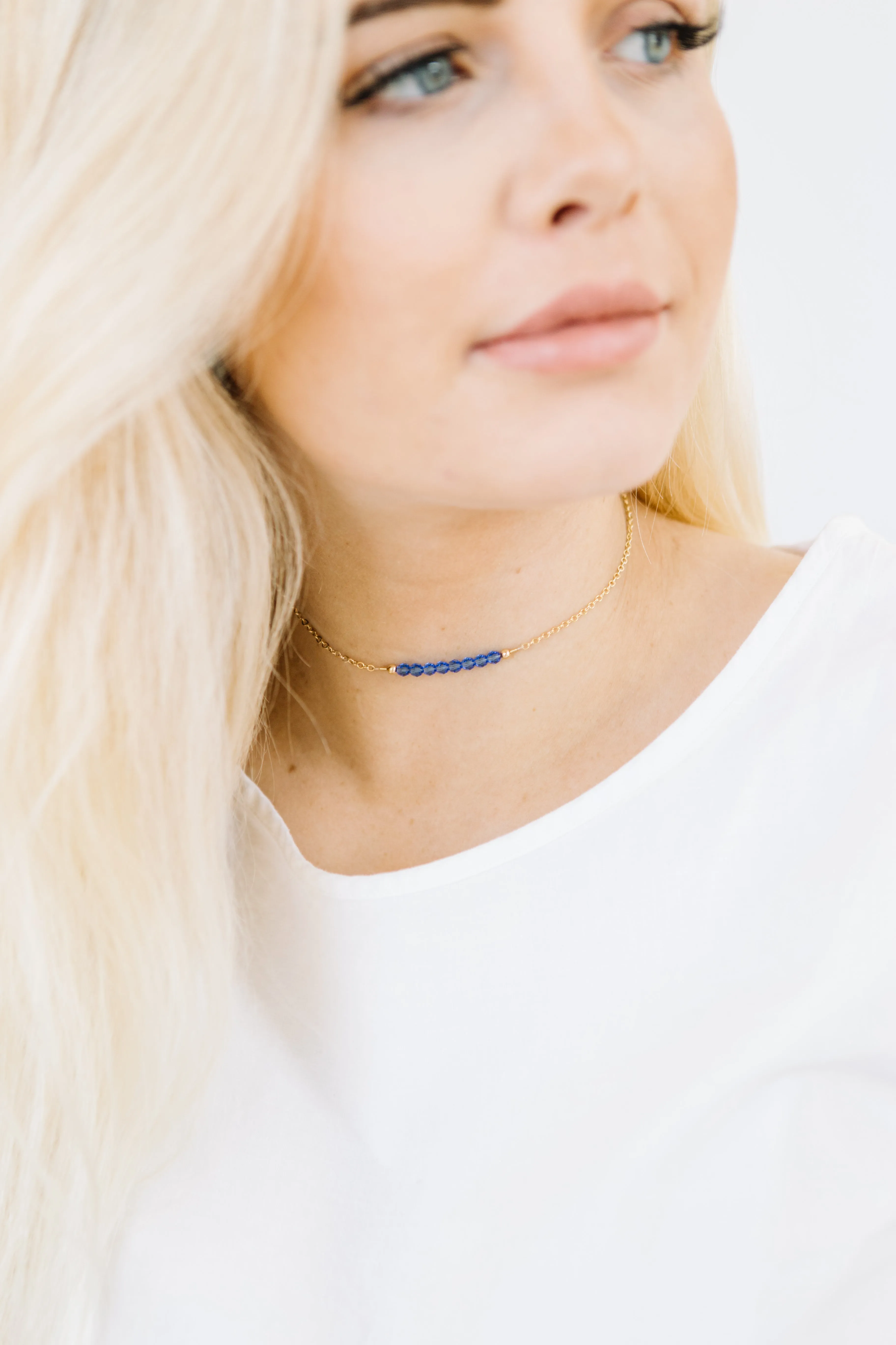 September Birthstone Necklace