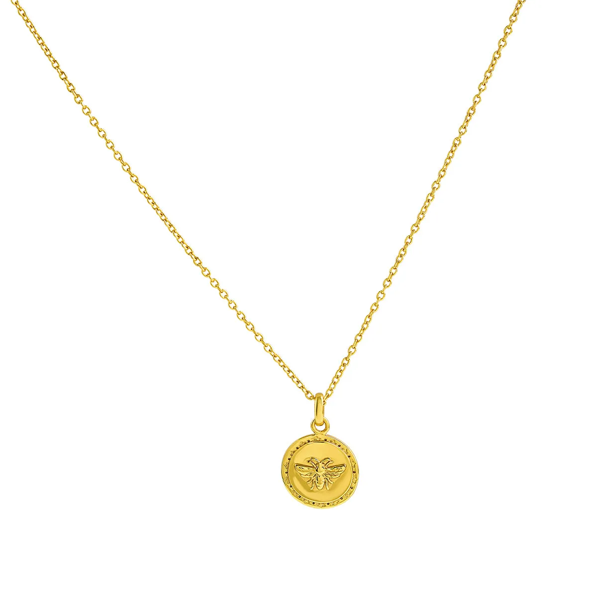 Shining Bee Gold Necklace