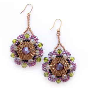 Spanish Bohemian Beaded Earrings