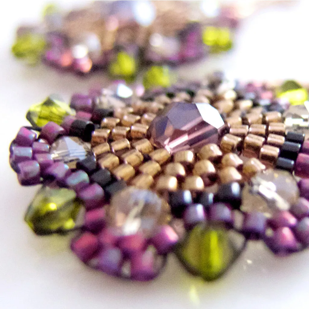 Spanish Bohemian Beaded Earrings
