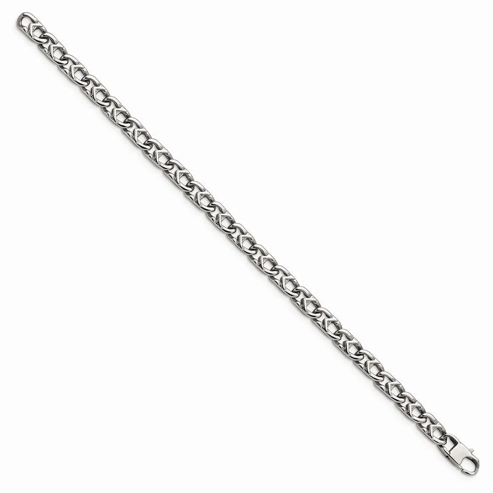 Stainless Steel Polished 6mm Bracelet