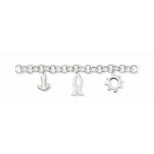 Sterling Silver Marine Charm