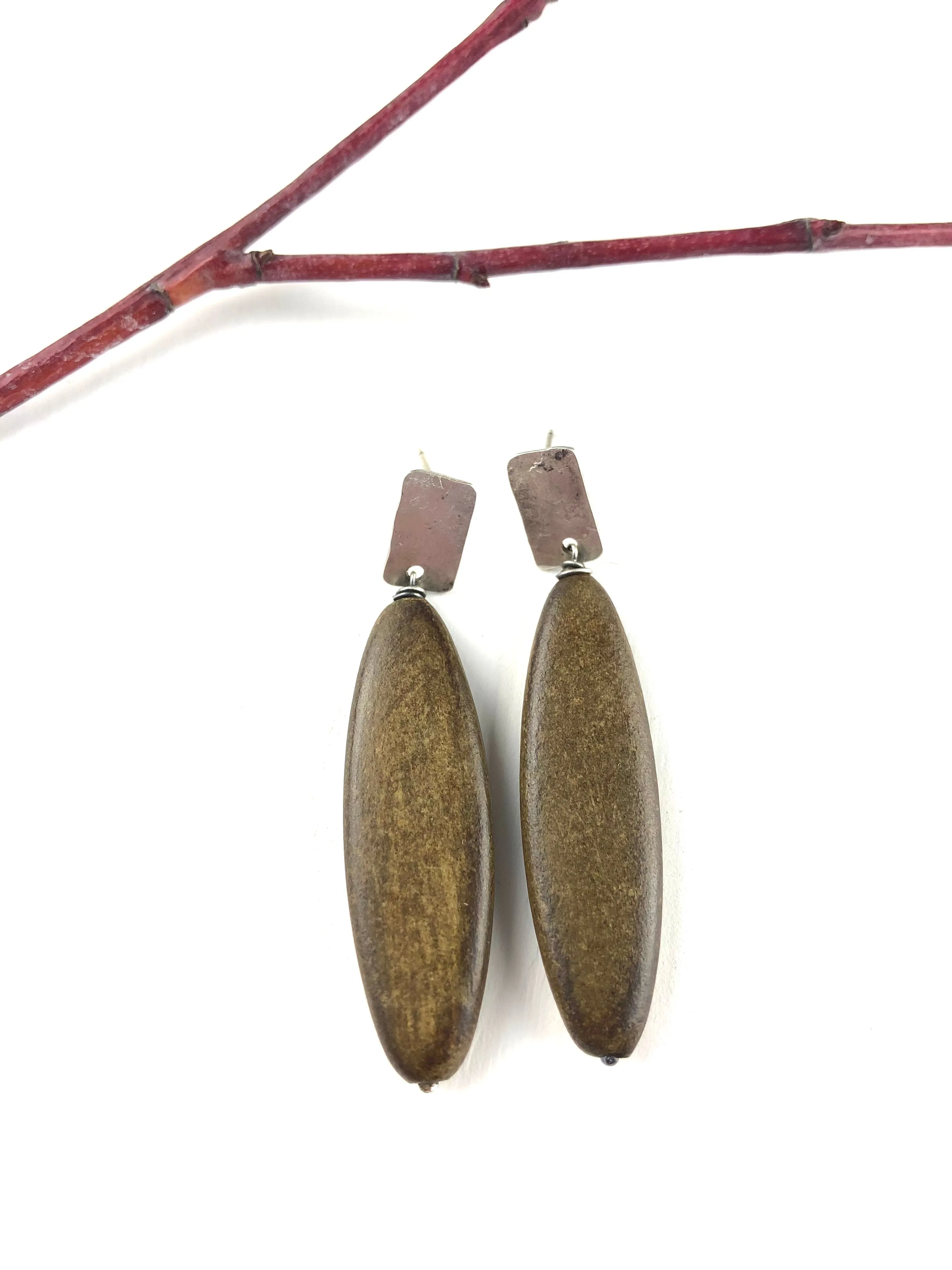 Sterling silver post Earring
