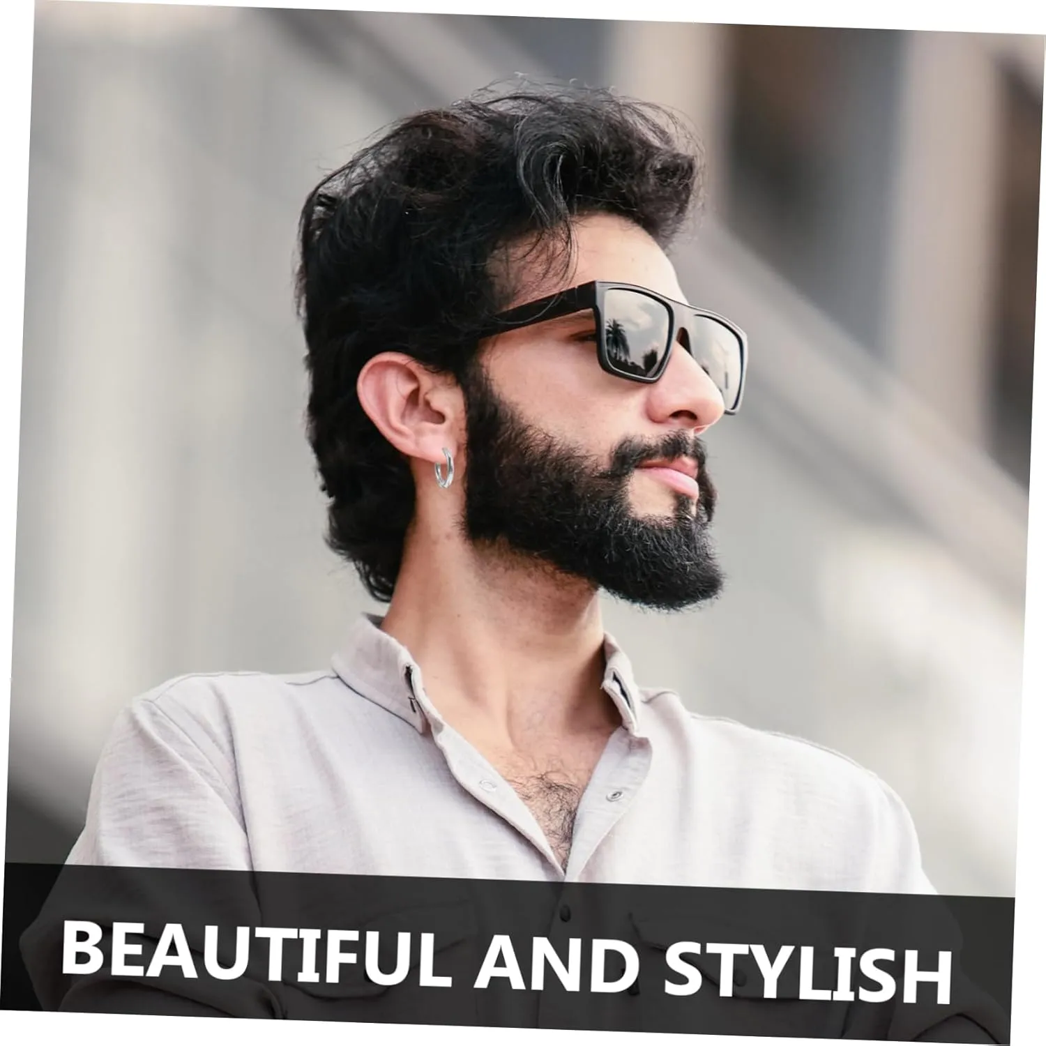 Studs Earrings for Men Nose Earrings Clip on Hoop Earrings Men Earrings Ear Studs Clip on Hoop Earrings