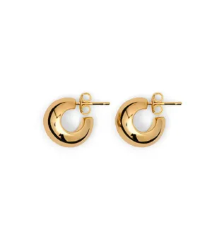 The Simone Earrings in Gold