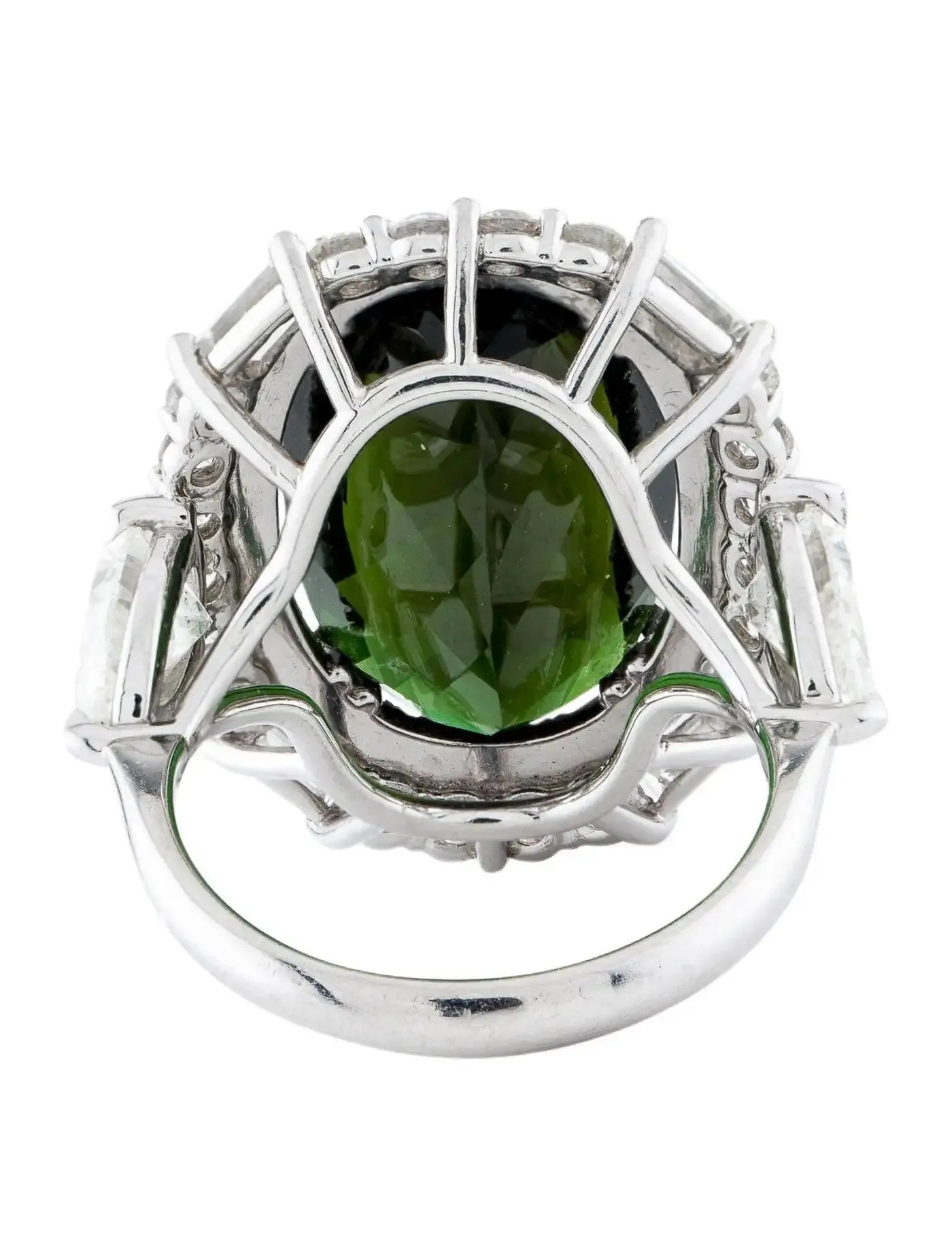 Tourmaline & Diamond Ring