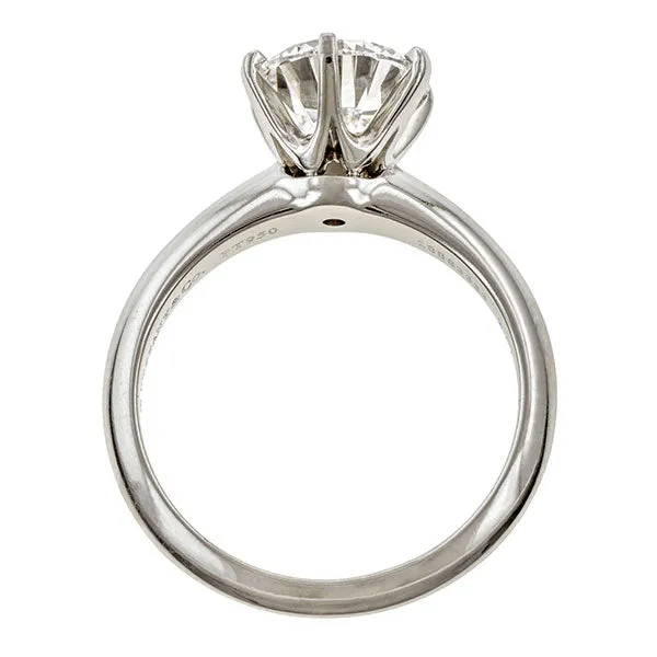 Vintage Tiffany & Co. Engagement Ring, RBC 2.02ct.