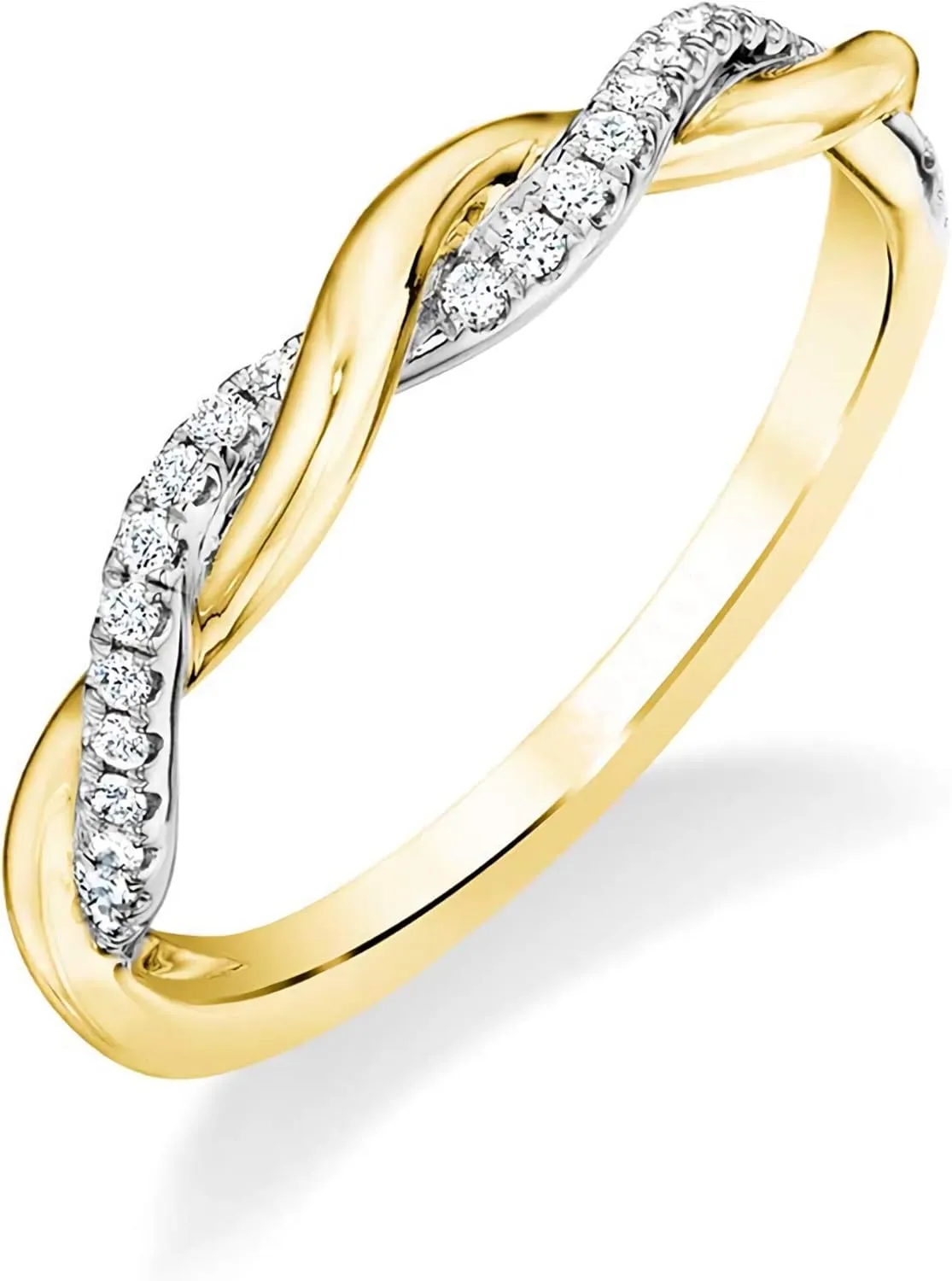 Wedding bands for women 10K 14K 18K wedding bands 4 style Platinum Plated Silver womens wedding rings