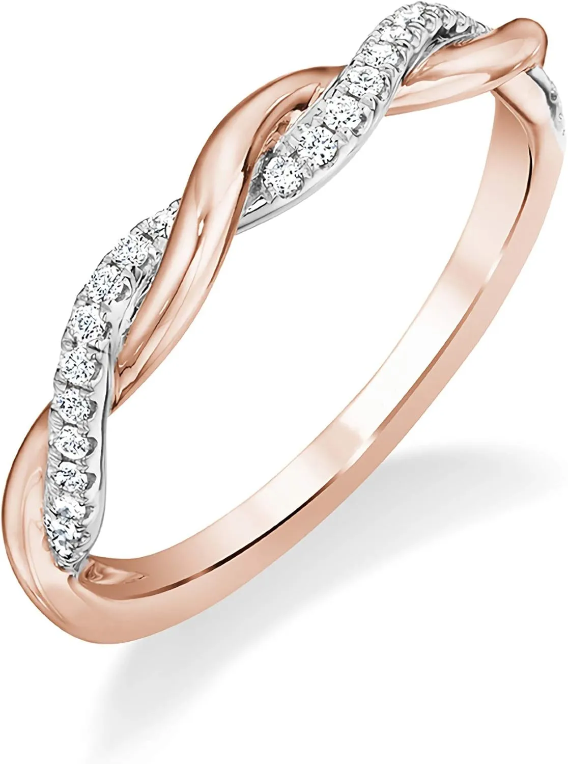 Wedding bands for women 10K 14K 18K wedding bands 4 style Platinum Plated Silver womens wedding rings