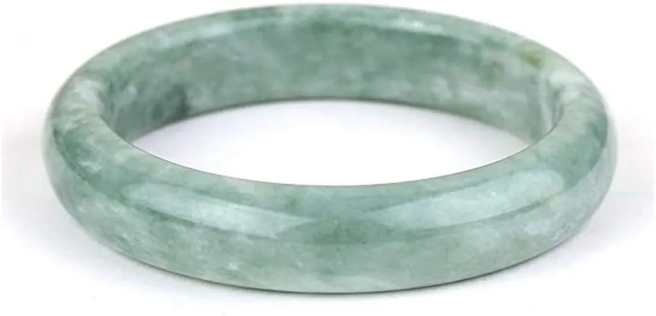 Women Natural Jade Bangle Bracelet Jadeite Good Luck Fashion Jewellery For Christmas Holiday Dating Elegance With Gift Box