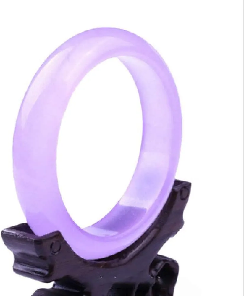 Women's Bracelet, Womens Jade Bangles, Natural Purple Jadeite Jade Round Bangle Bracelet, Jewelry Fashion Accessories Man Woman, 56-62mm,60-62mm,