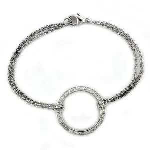 Women's Bracelets - LOAS1317 - High polished (no plating)